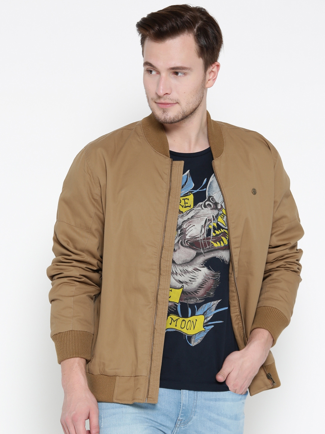 Mens khaki jackets on sale uk