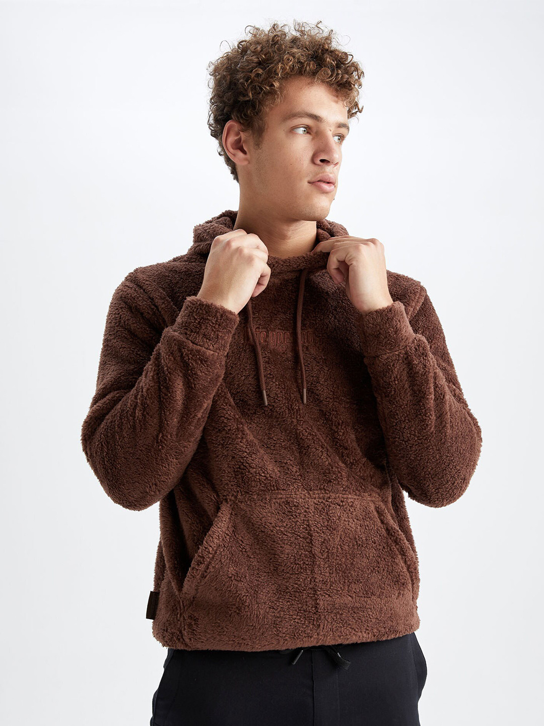 DeFacto Hooded Pullover Sweatshirt