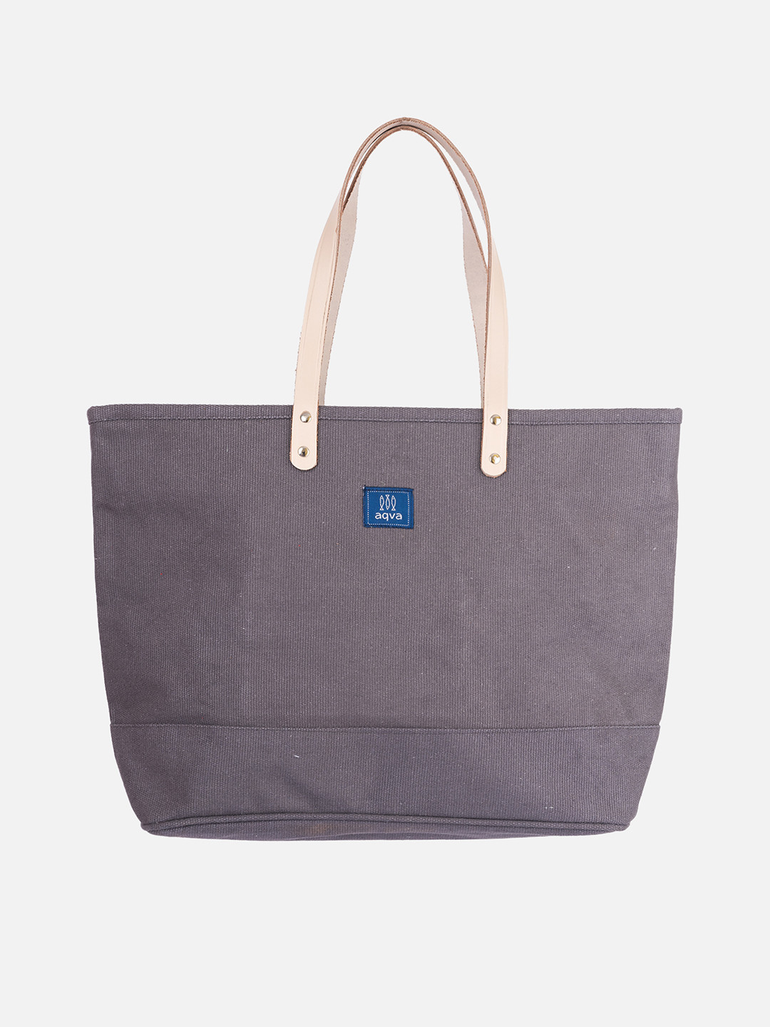 AQVA Oversized Shopper Cotton Shoulder Bag