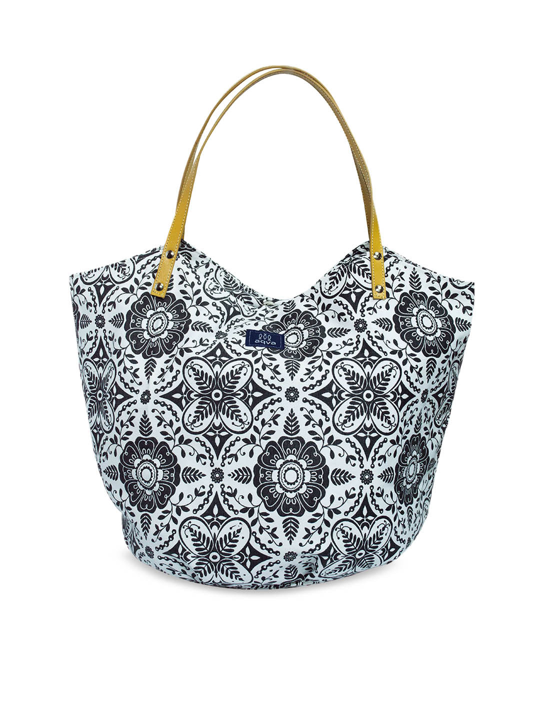 AQVA Printed Oversized Shopper Shoulder Bag