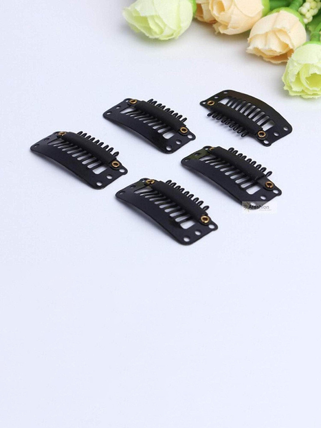 CHANDERKASH Set Of 12 U-shape Stainless Steel Wig Clips