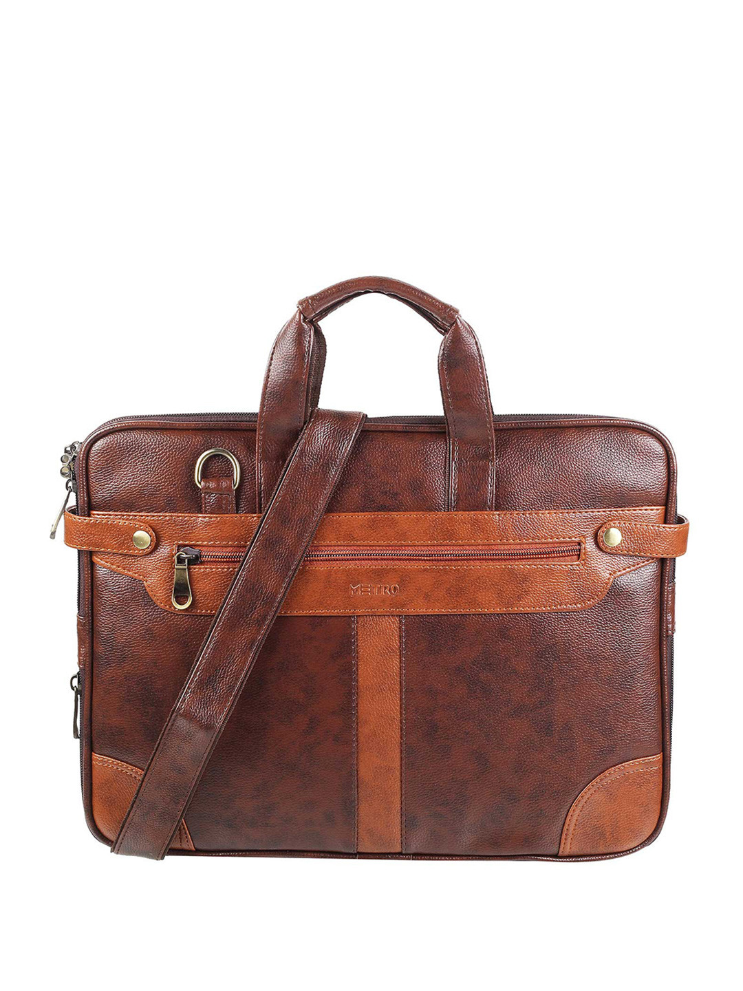 Metro Women Brown Messenger Bag