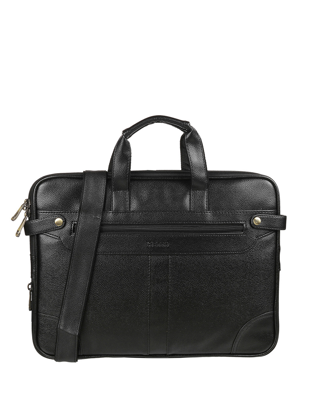 Metro Black Messenger Bag