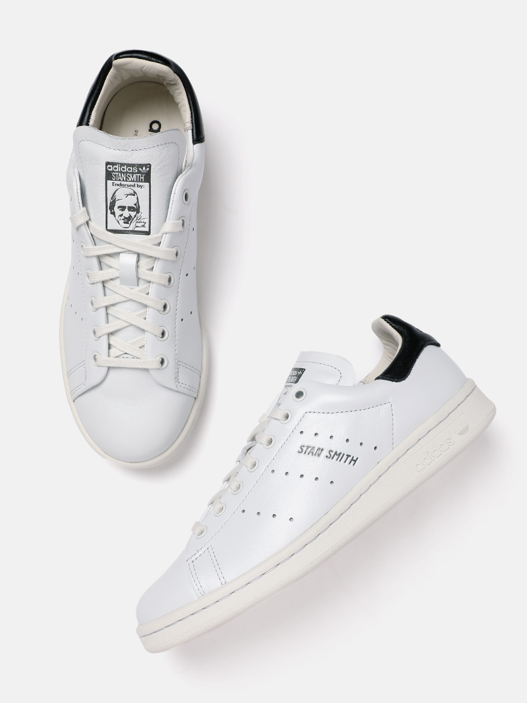ADIDAS Originals Men Stan Smith Pure Leather Sneakers
