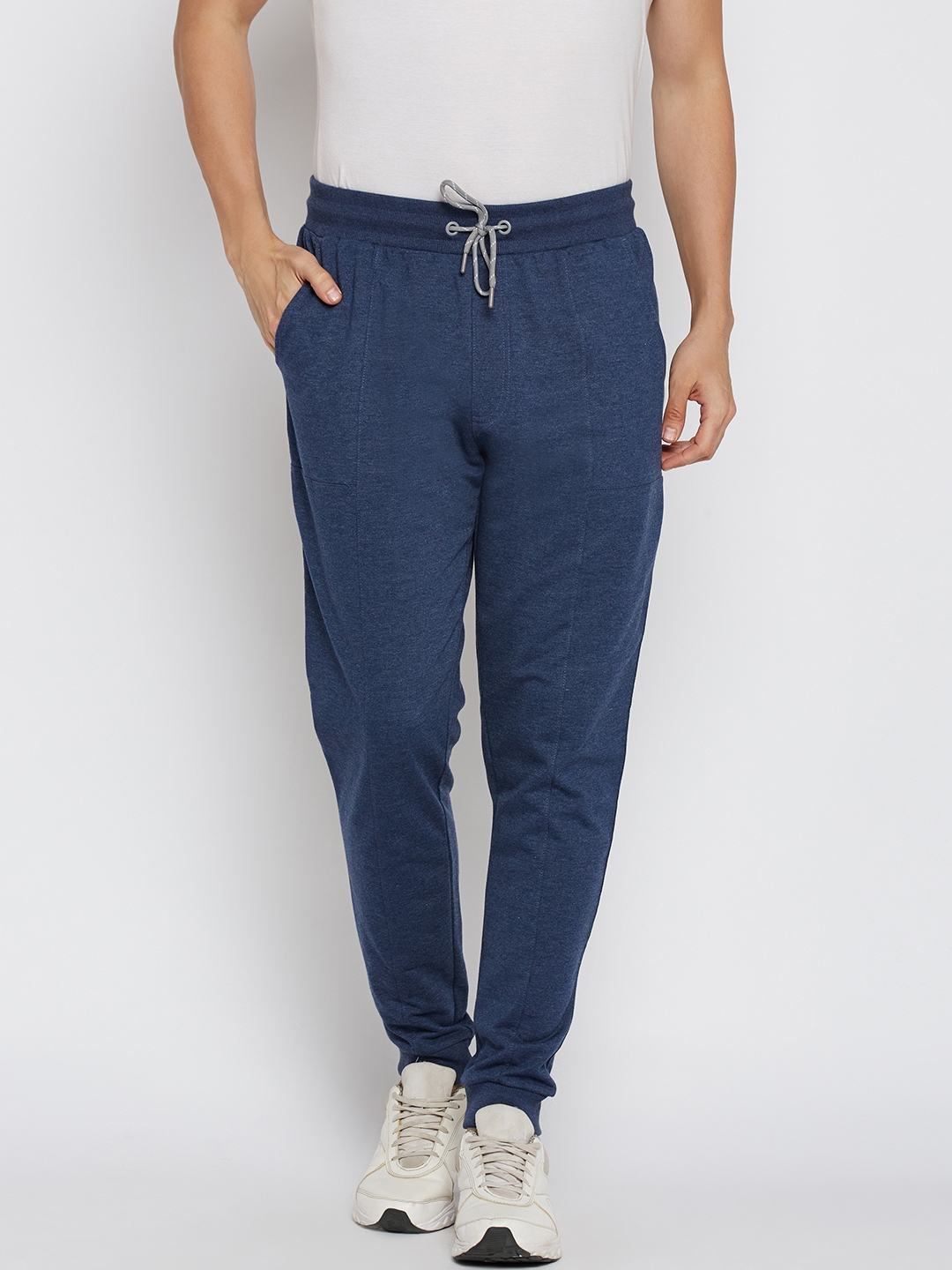 Buy ALTOMODA By Pantaloons Plus Size Men Blue Joggers - Track Pants for Men  2084831