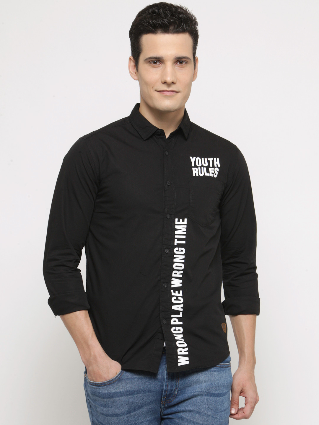 Buy SF JEANS By Pantaloons Men Black 