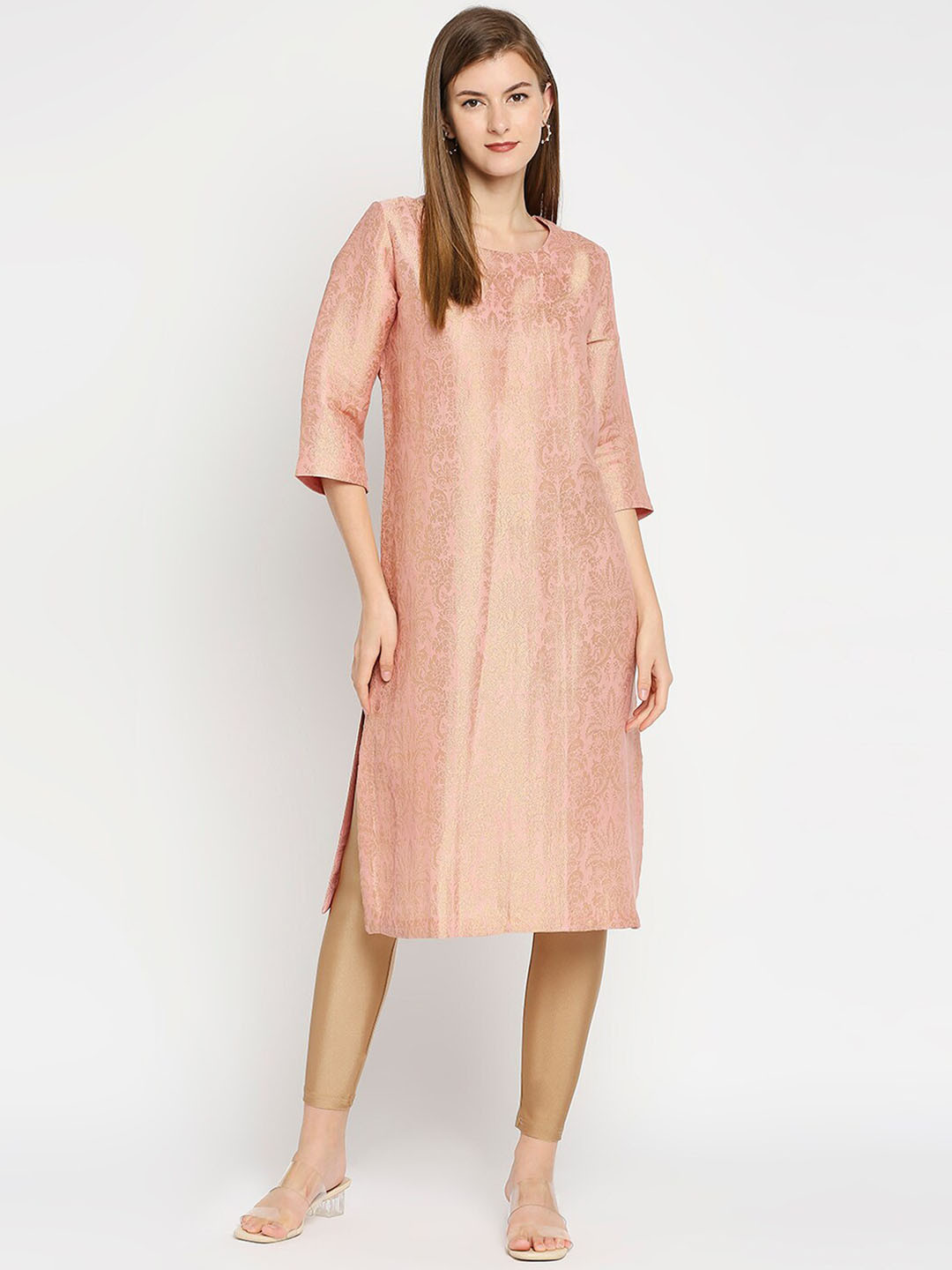Cloth Haus India Women Pink Kurta