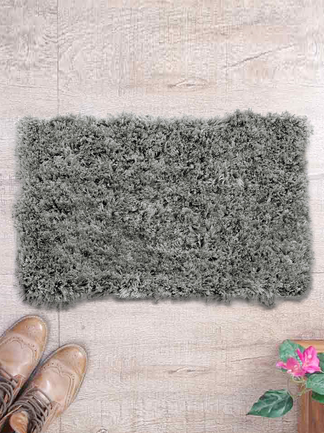 ROMEE Grey Rectangle Doormat