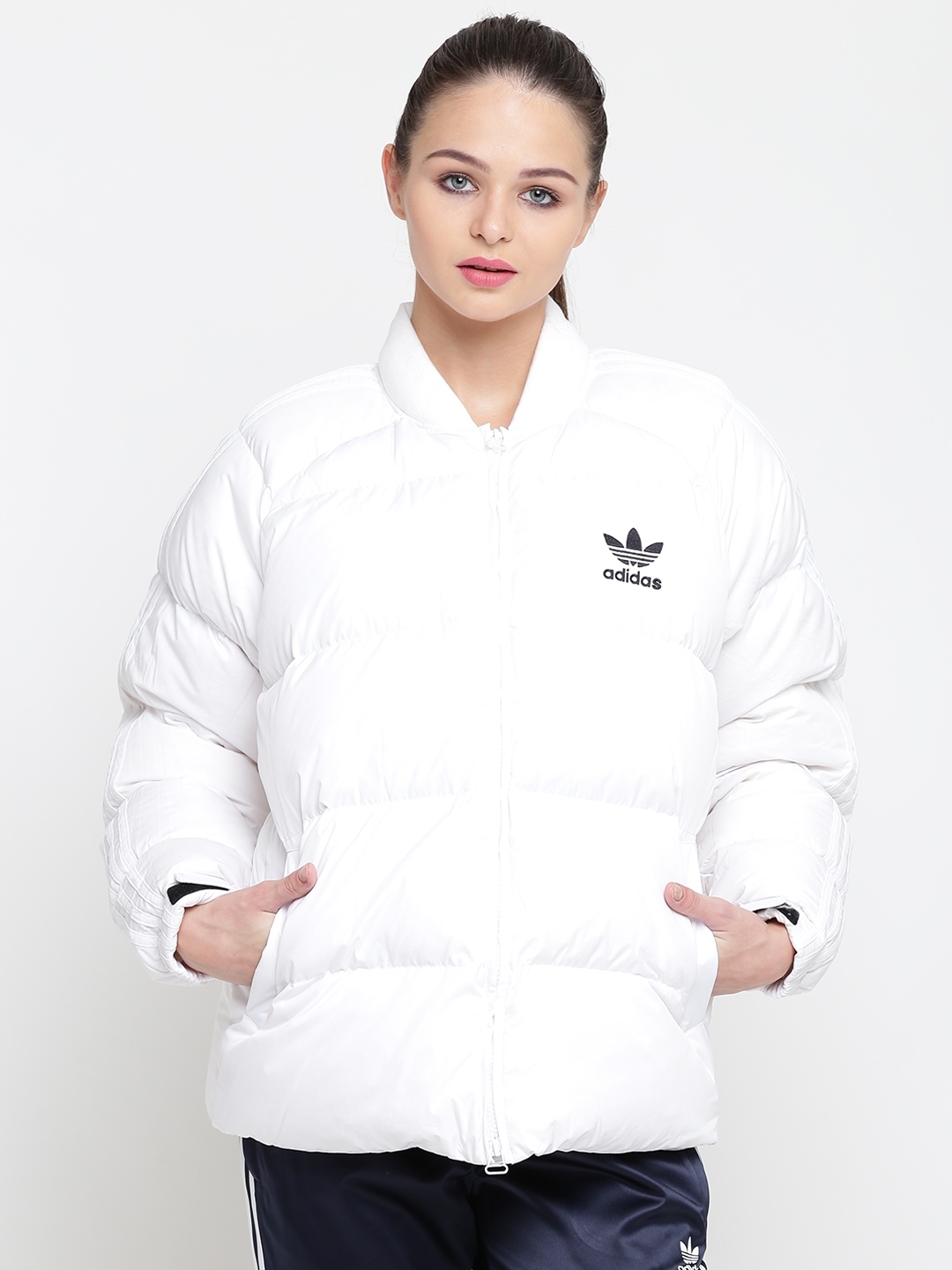 Buy ADIDAS Originals Women SuperStar DOWN Puffer Jacket - Jackets for 2085750 | Myntra
