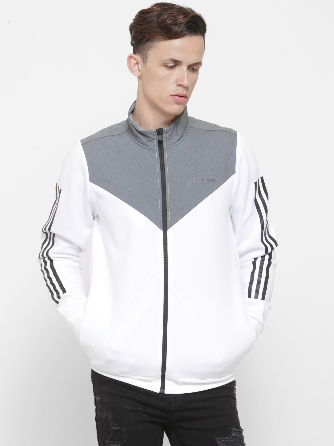 Adidas Adidas jacket nam 2019 mùa thu áo thể thao mới dệt áo khoác trùm đầu  DZ7590 - Áo khoác thể thao / áo khoác áo khoác adidas neo | Tàu Tốc
