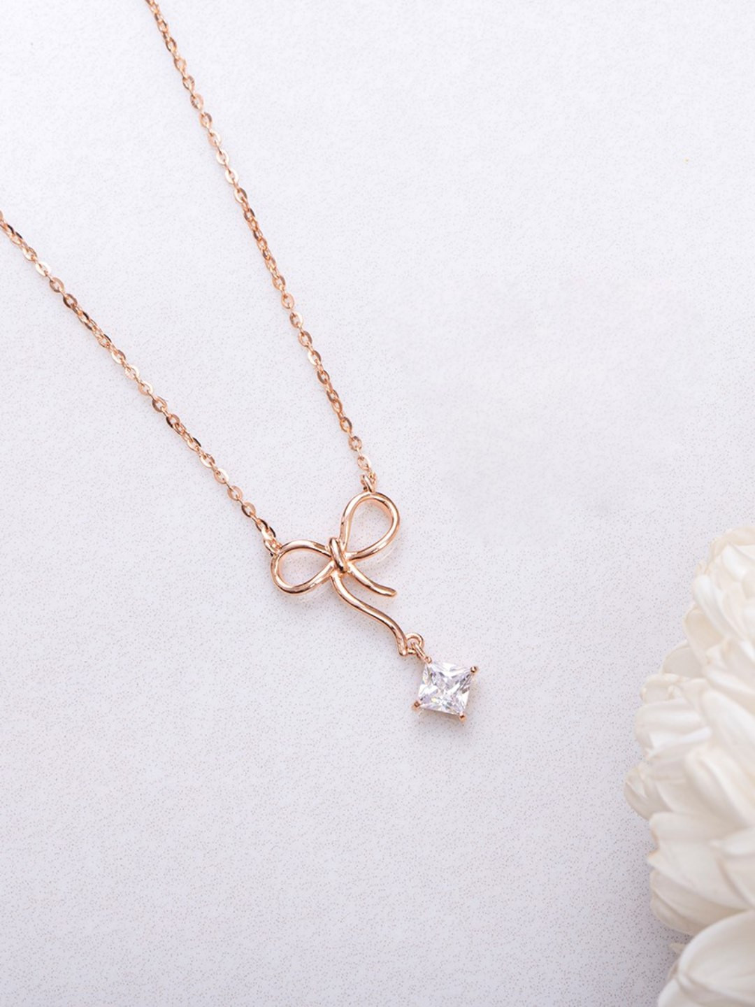Zavya Rose Gold Silver Rose Gold-Plated Chain