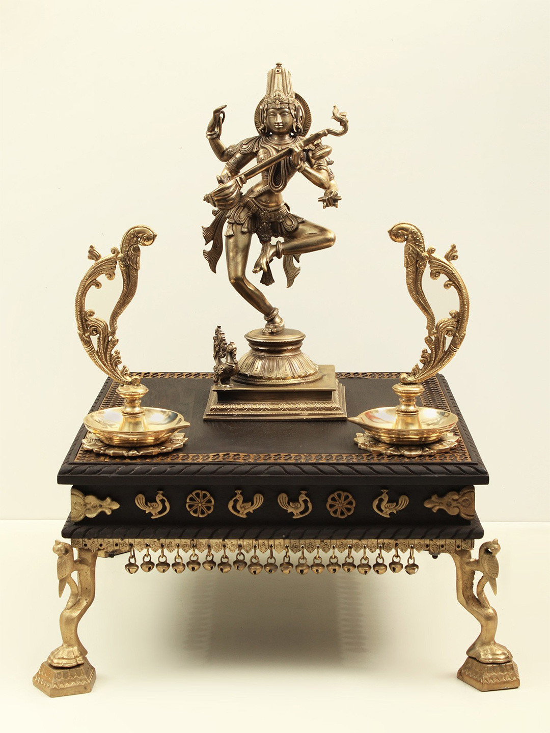 Exotic India Parrot Oil Diya Pooja Essential