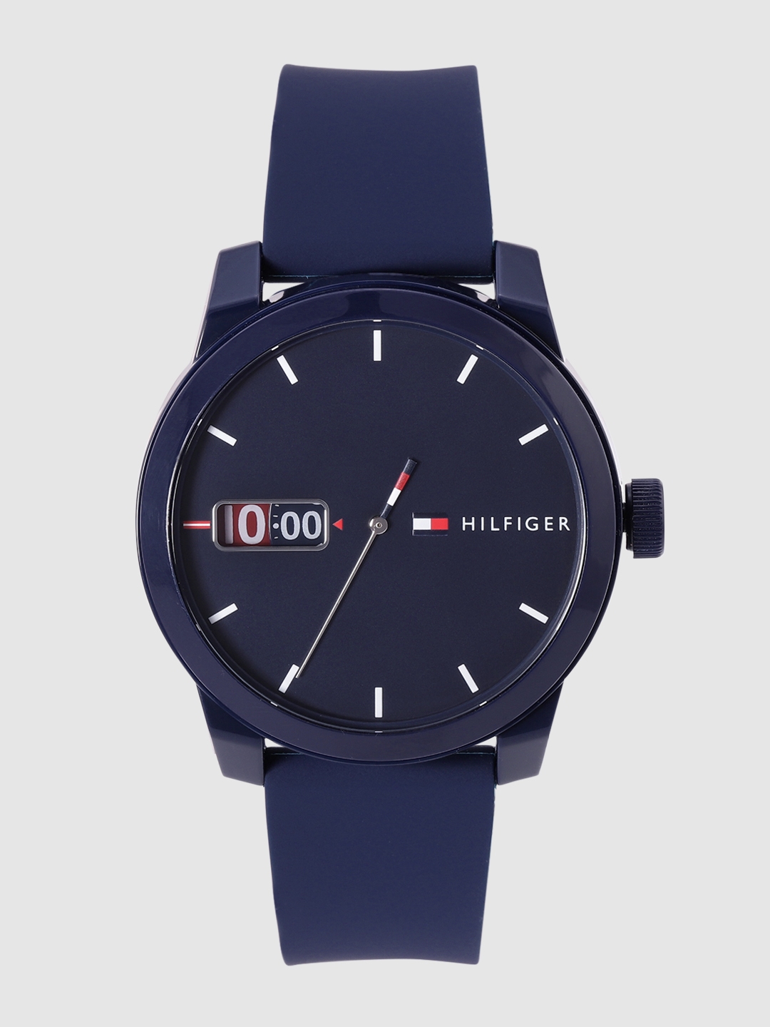 tommy hilfiger navy blue analog watch