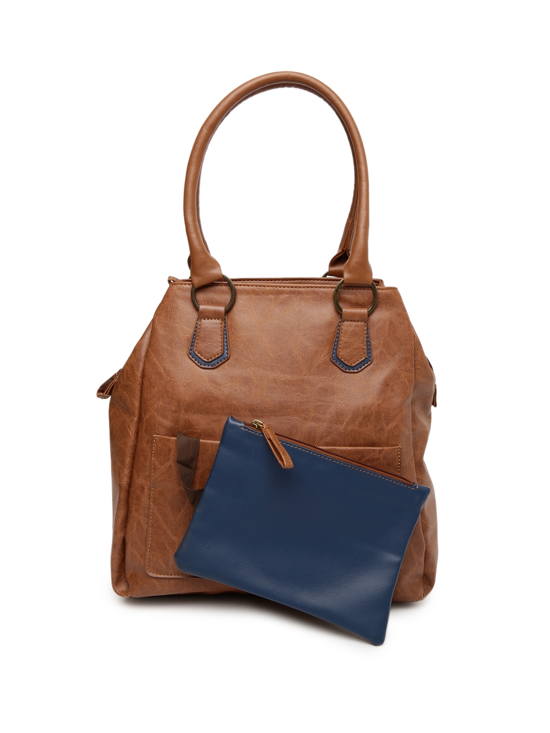 Baggit Brown Solid Shoulder Bag Handbags For Women 2088257 Image