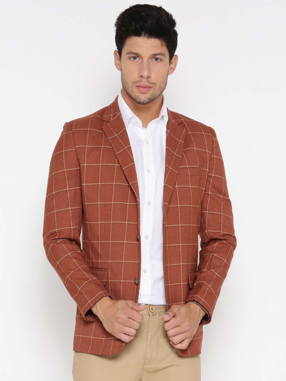 Blazer orange colour clearance