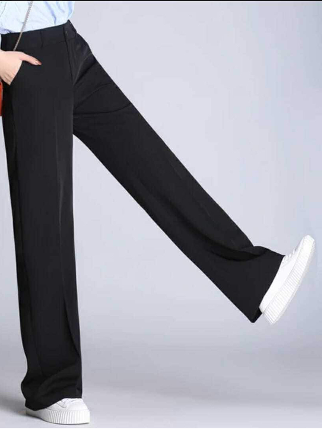 BROADSTAR Women Pleated Korean Pants