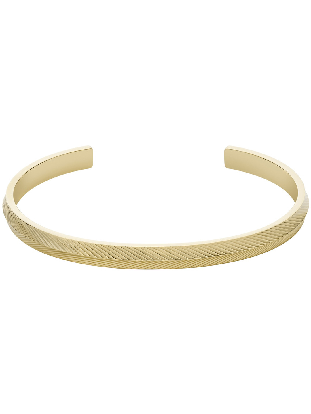 Fossil Sadie Women Gold-Toned Bangle-Style Bracelet