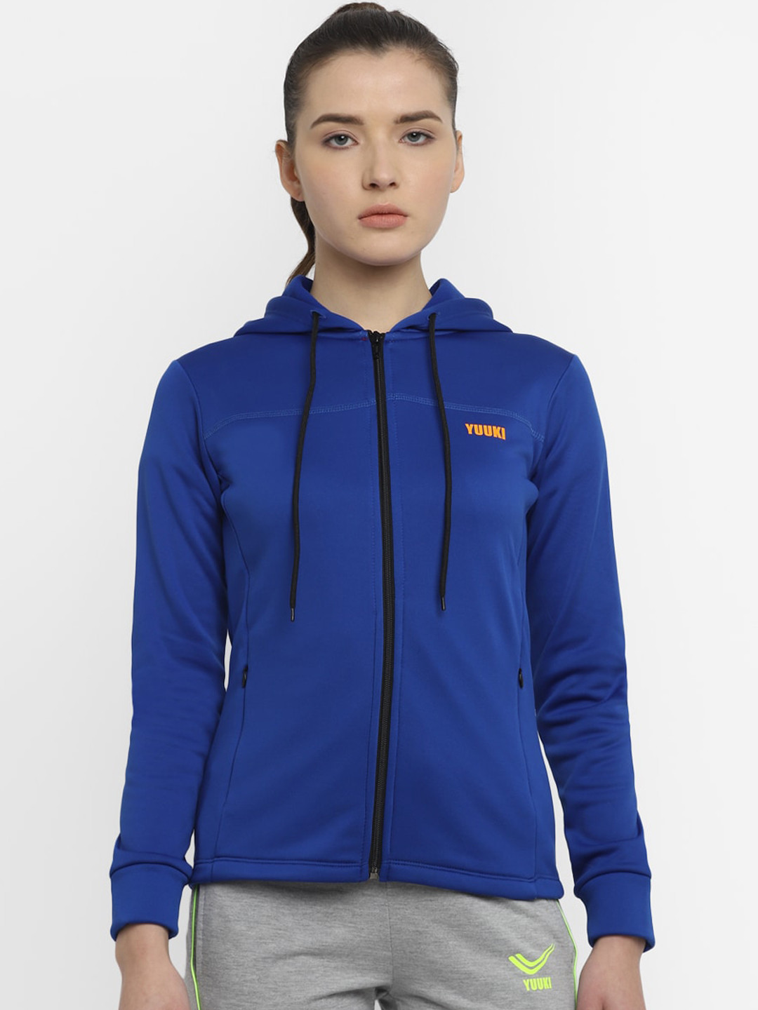 Yuuki Women Blue Sporty Jacket