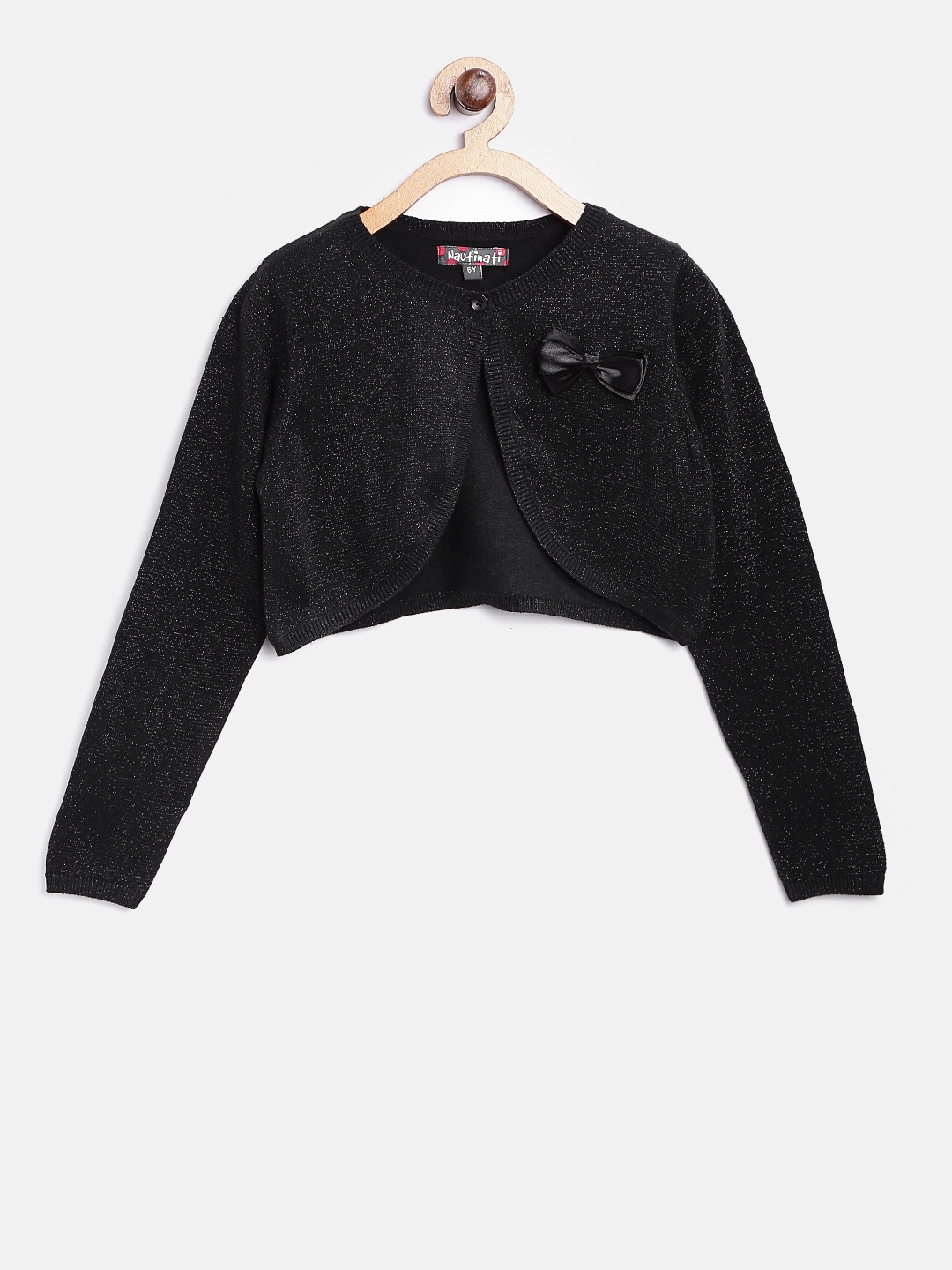 Black shimmer on sale shrug