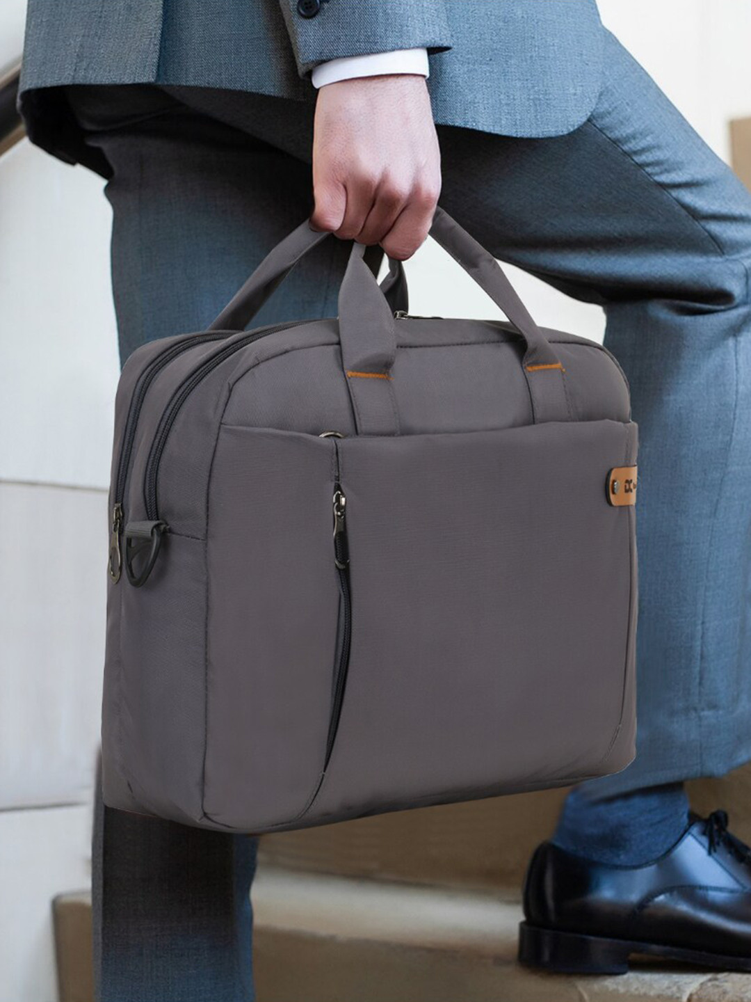 Dezire Crafts Grey Cross Body Messenger Bag