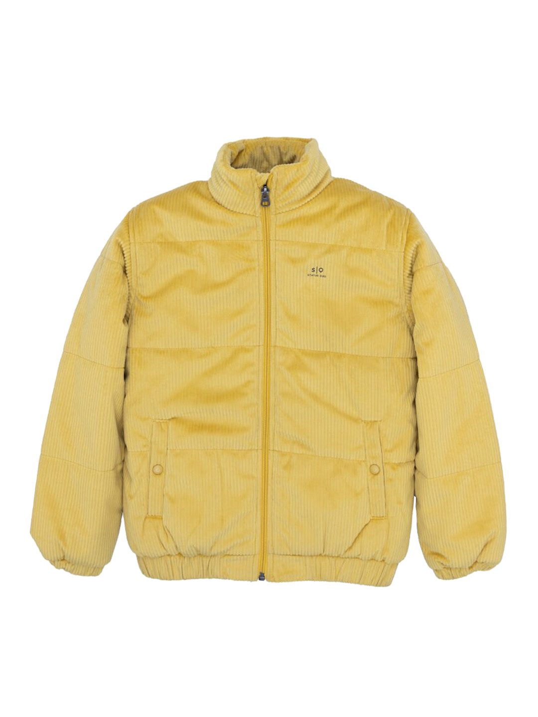 Status Quo Boys Mustard Yellow Padded Jacket