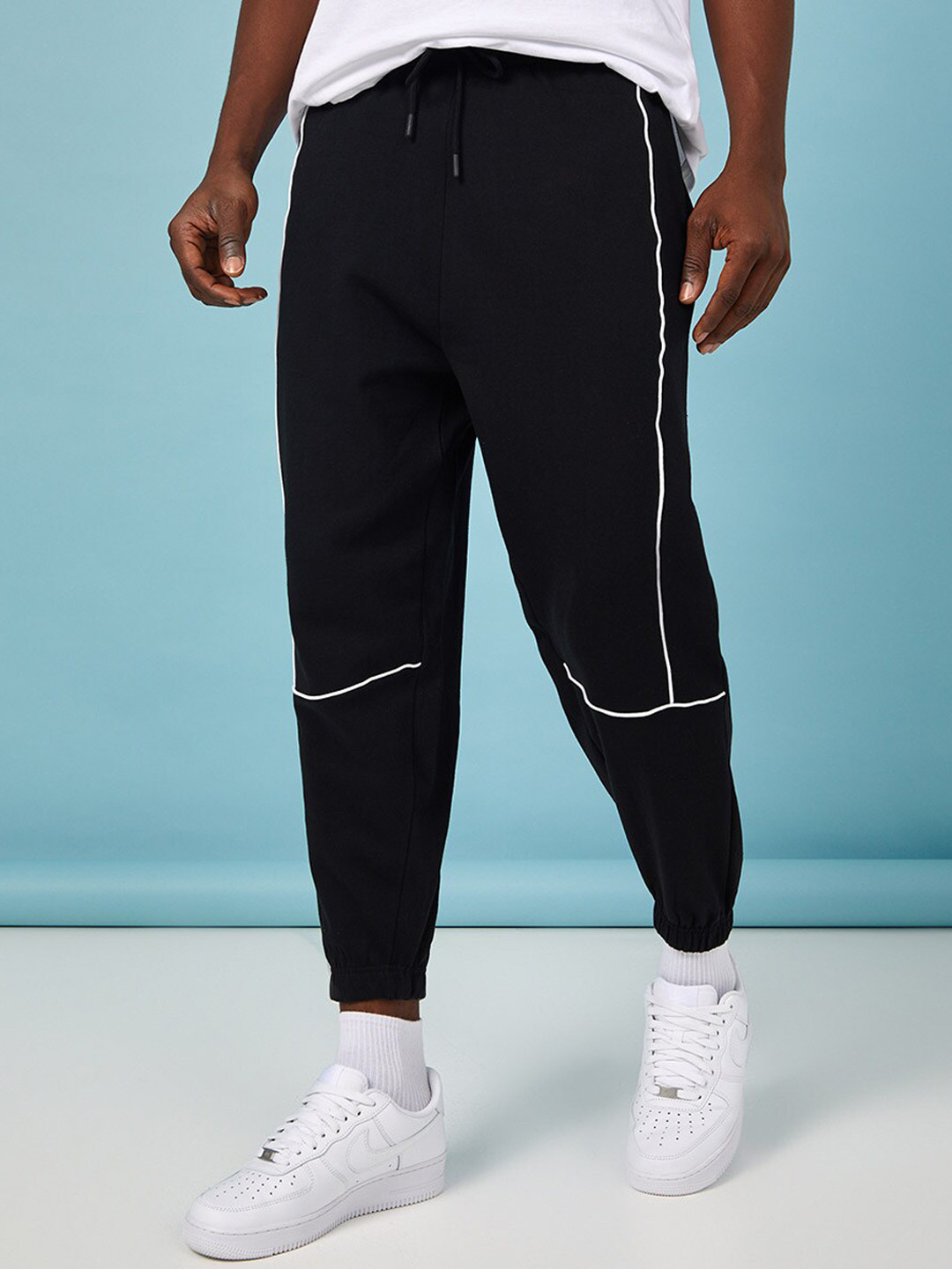 Styli Men Oversized Fit Joggers