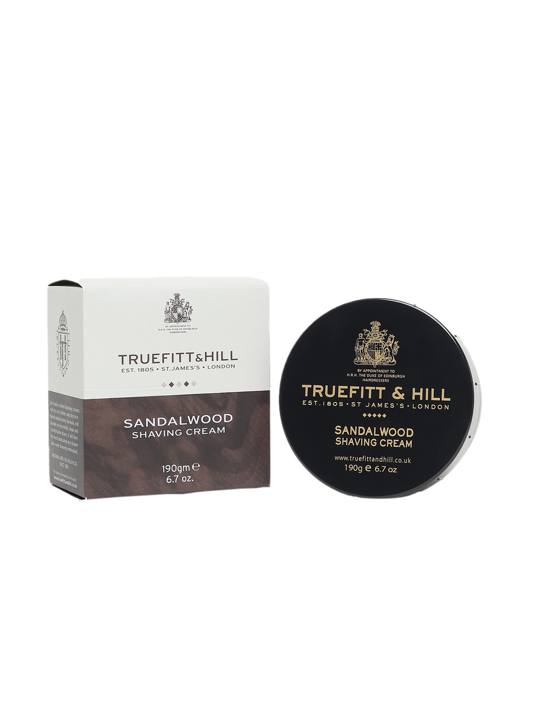 TRUEFITT & HILL Men Sandalwood Shaving Cream 190gm