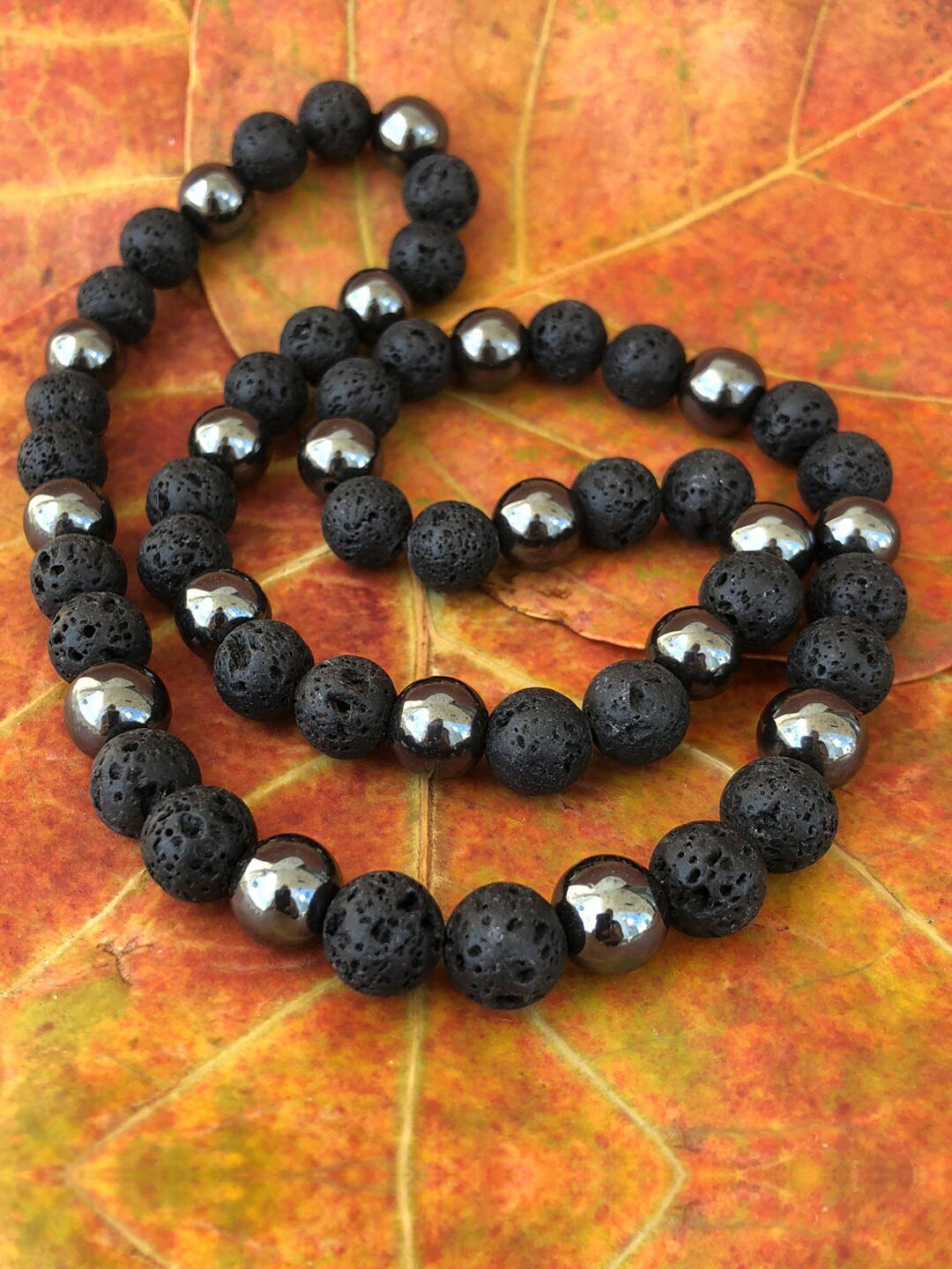 Young & Forever Men Silver-Toned & Black Silver Silver-Plated Choker Necklace