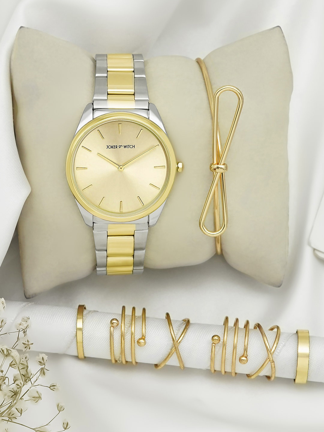 JOKER & WITCH Women Watch Gift Set