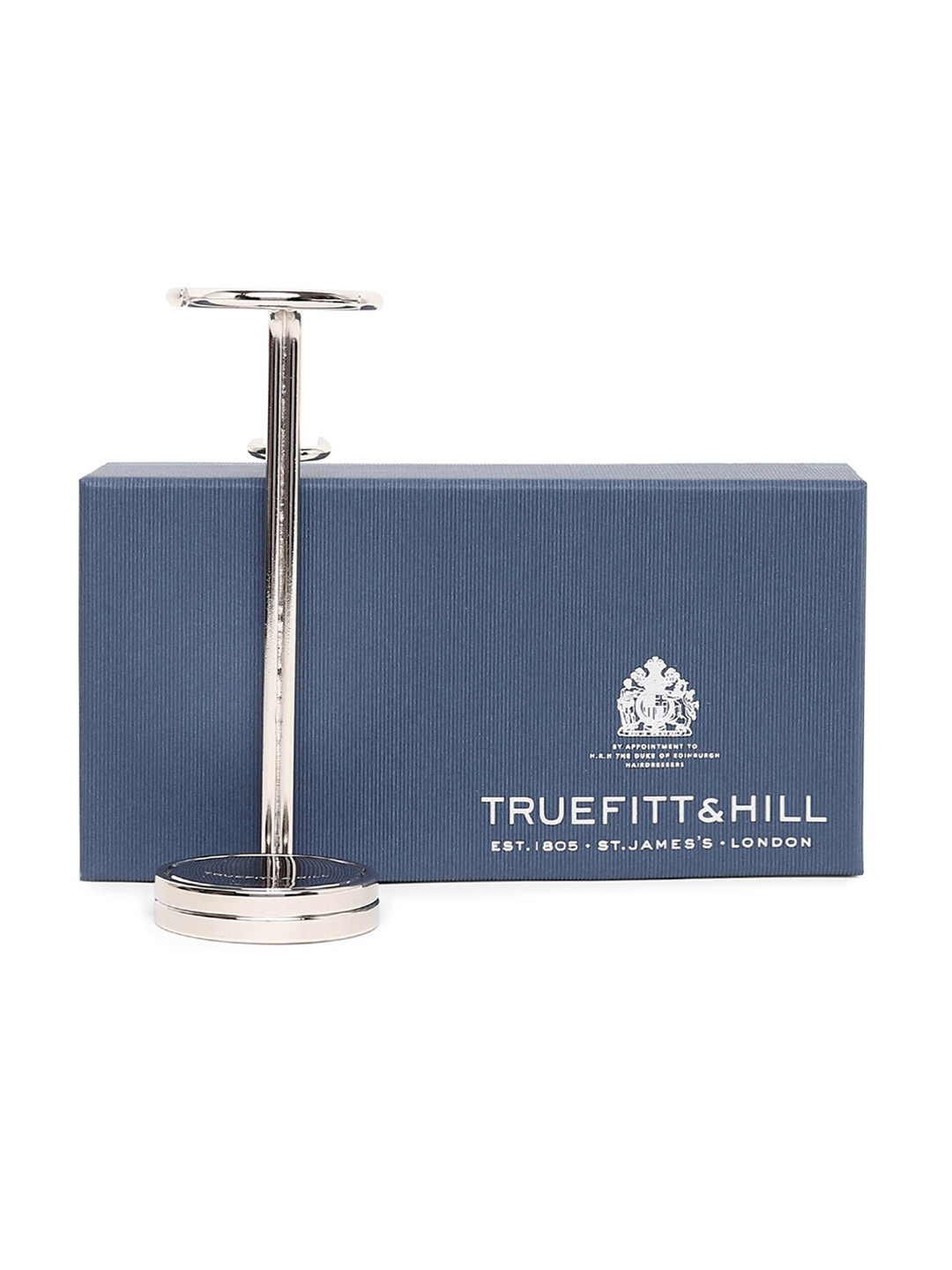 TRUEFITT & HILL Men Chrome Plated Double Wire Razor & Brush Stand