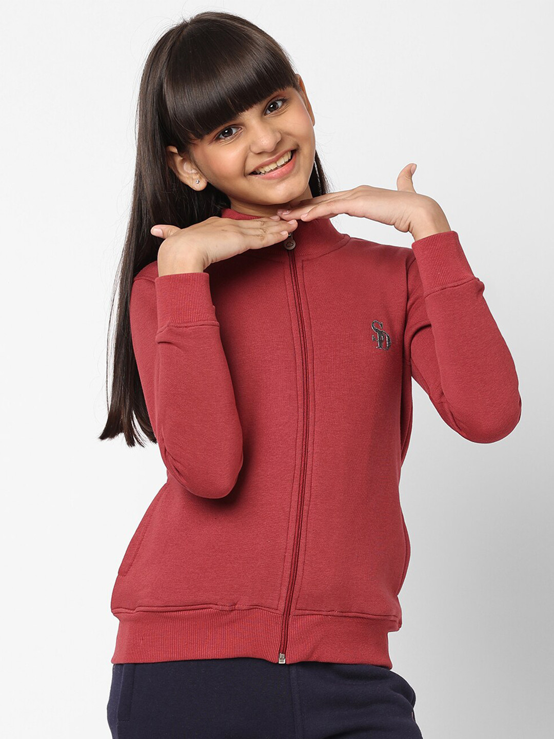 Sweet Dreams Girls Red Fleece Sweatshirt
