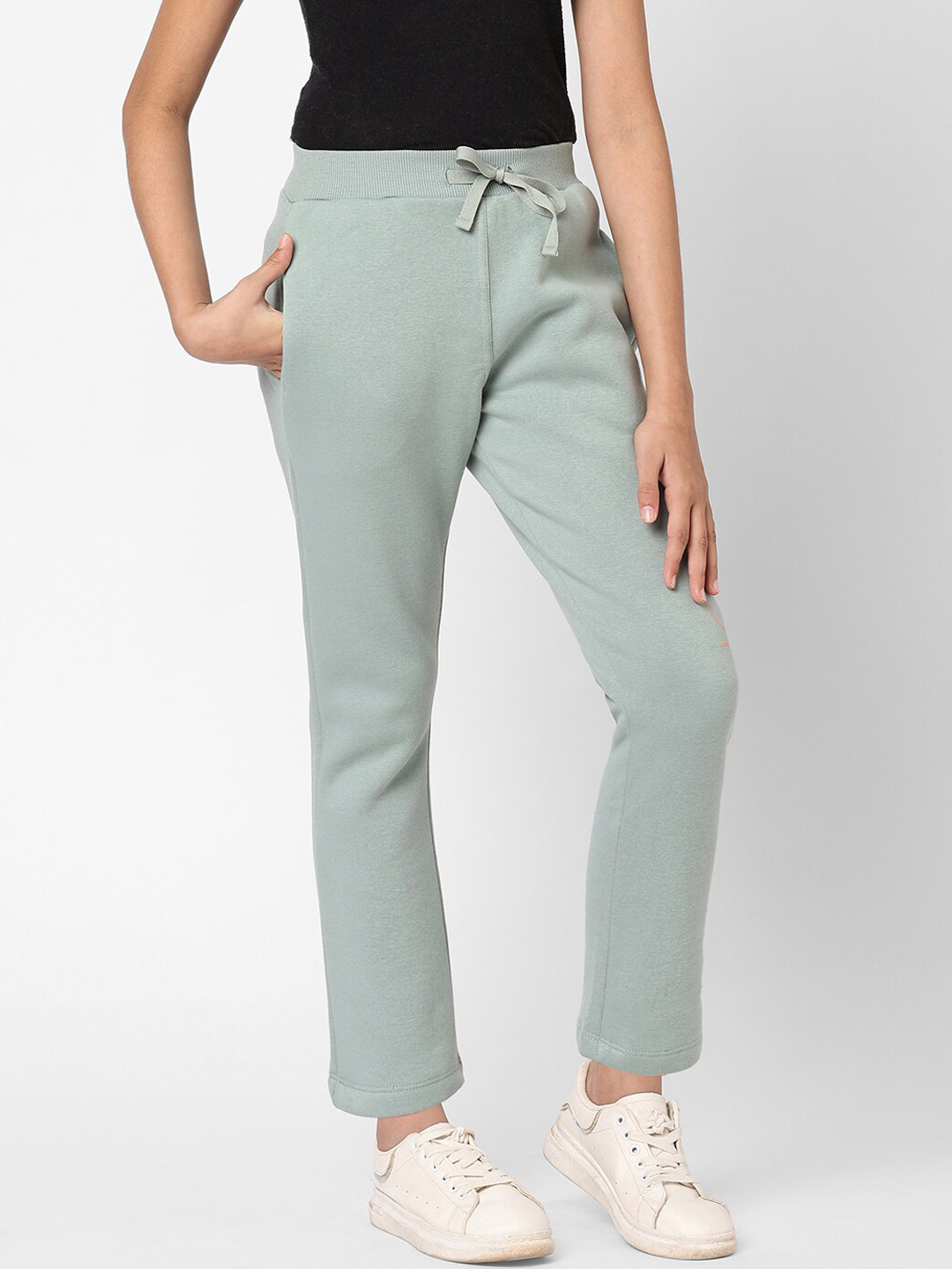 Sweet Dreams Girls Green Track Pants