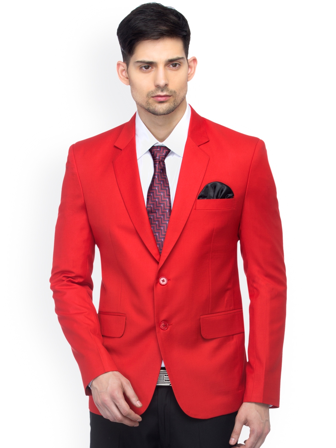 Red deals colour blazer