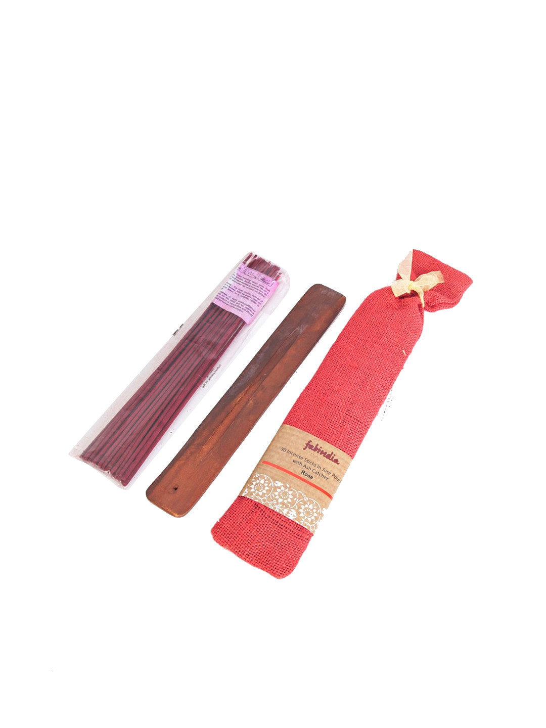 Fabindia Set of 30 Brown Incense Sticks with Holder