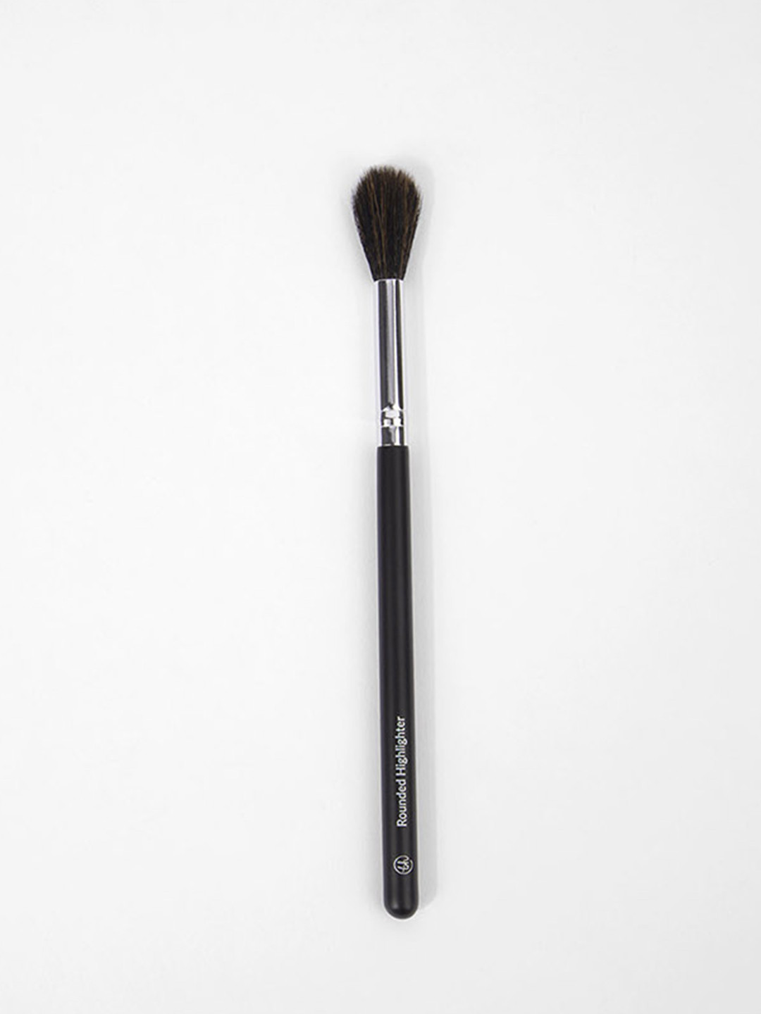 BH COSMETICS Super Soft Vegan Bristles Rounded Highlighter Makeup Brush - Black