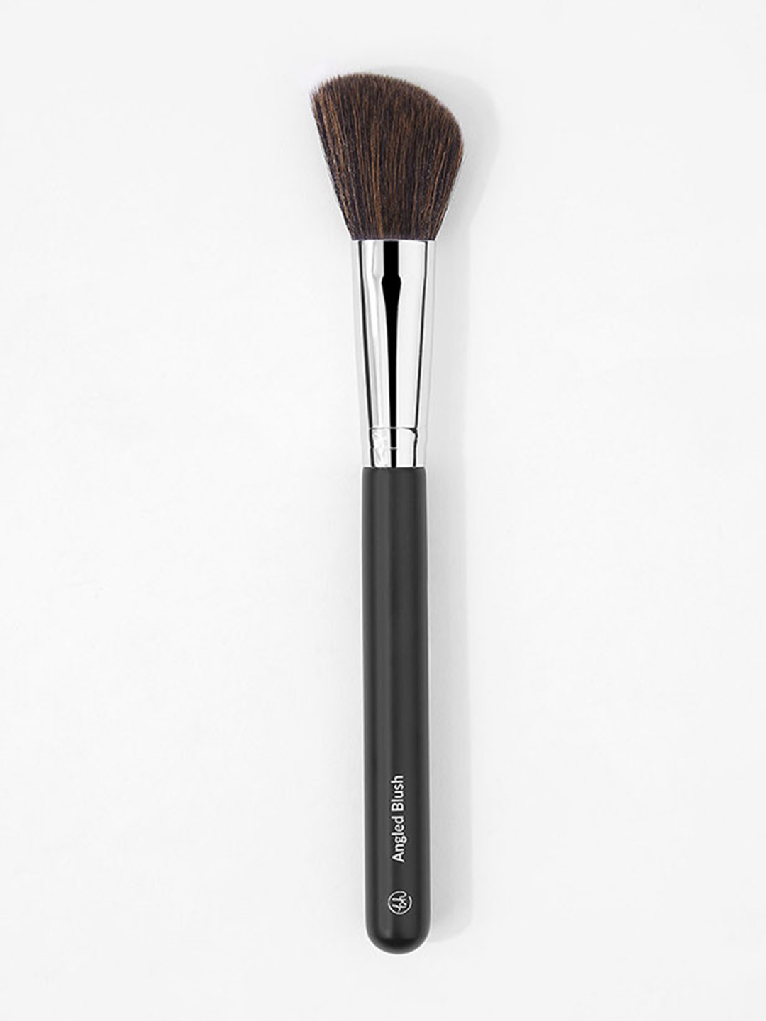 BH COSMETICS Super Soft Vegan Bristles Angled Blush Makeup Brush - Black