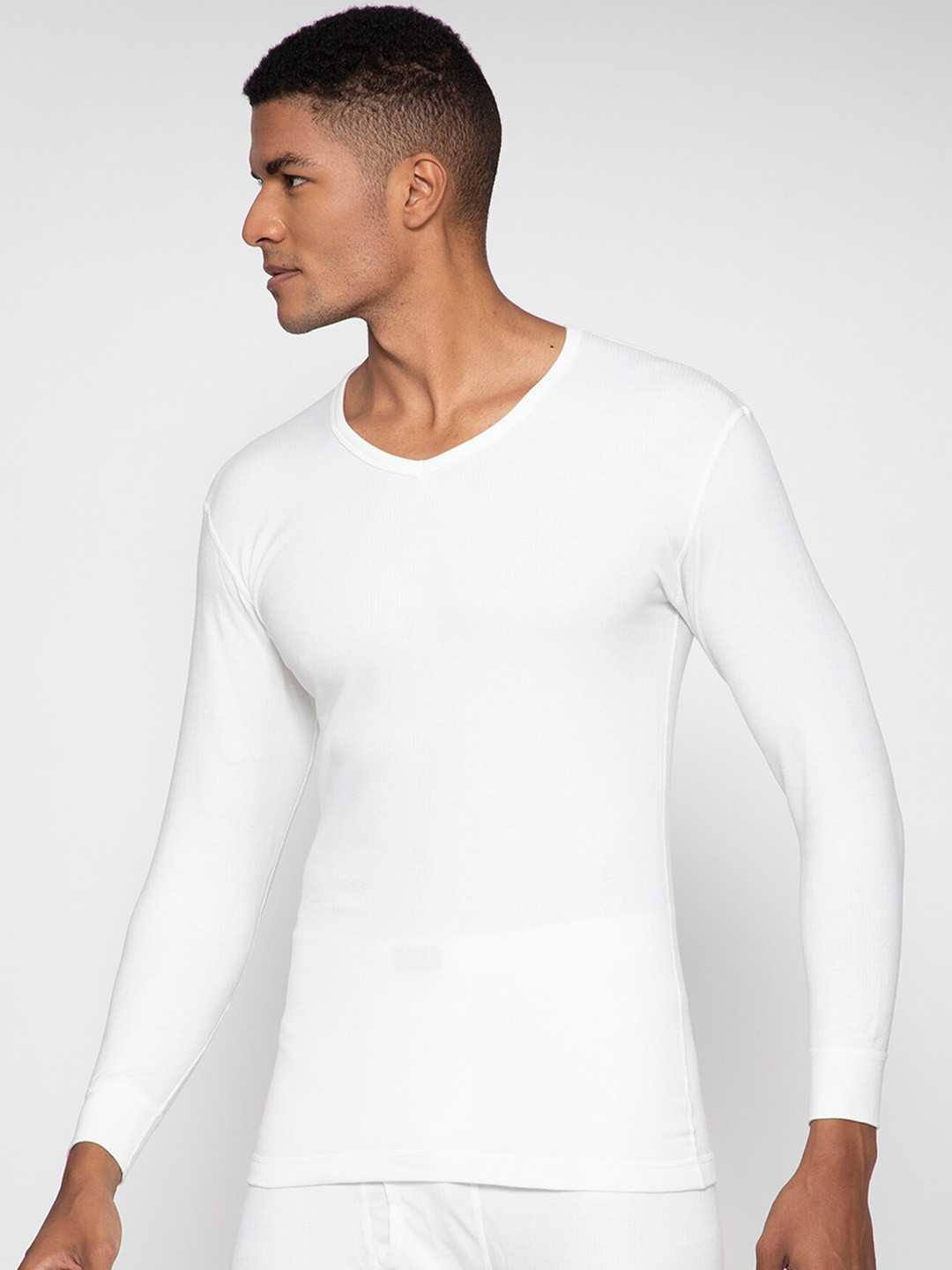 SPORTO Macho Ultima Men White Thermal Tops