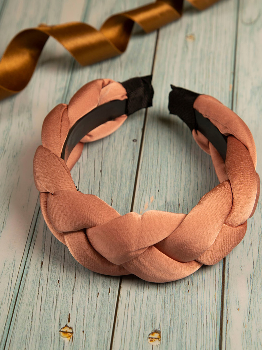 Jewelz Women Brown Textured Hairband