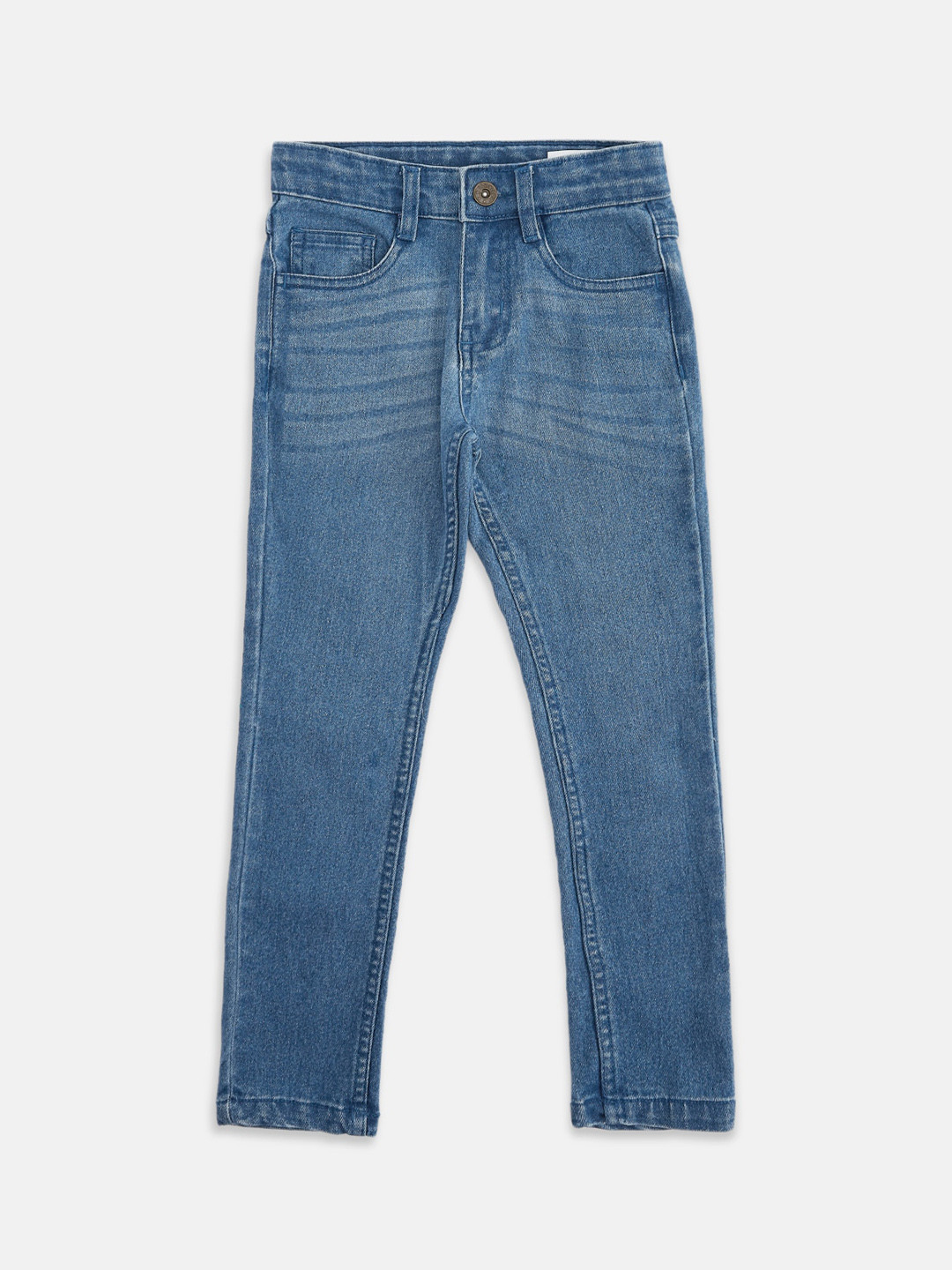 Pantaloons Junior Boys Blue Light Fade Jeans