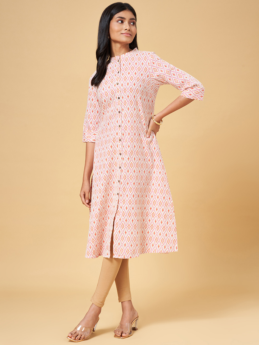 YU by Pantaloons Geometric Printed Kurta