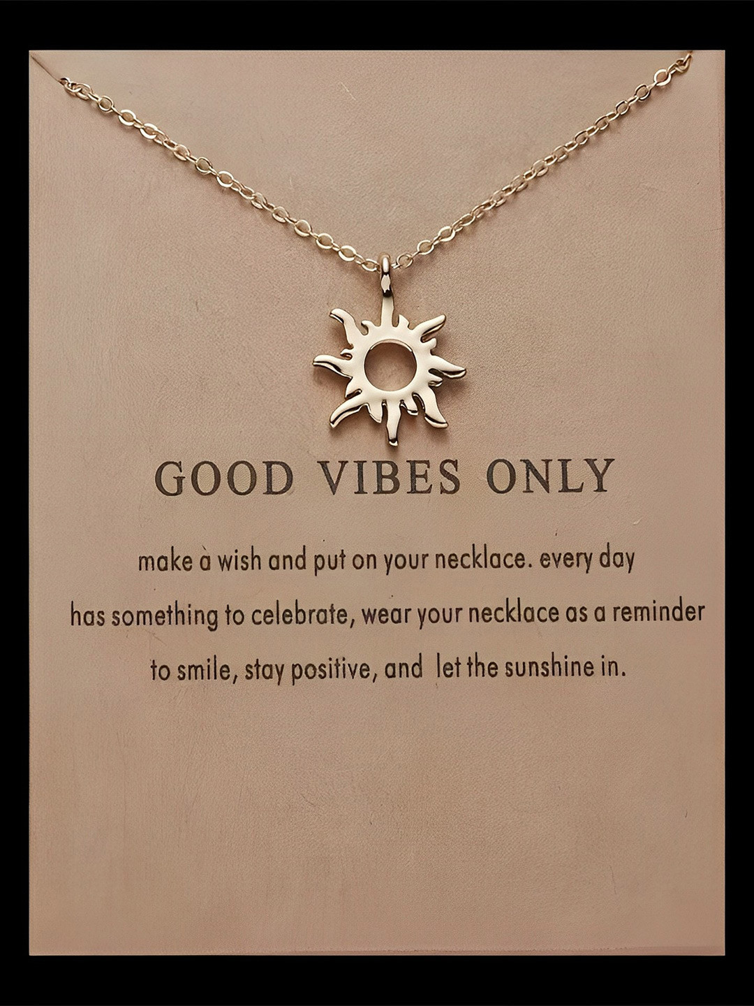 Pinapes Gold-Toned Gold-Plated Necklace
