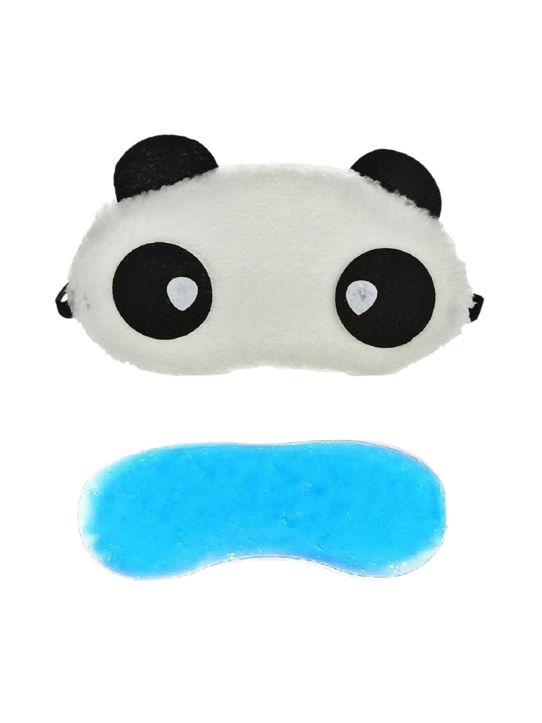 JENNA White & Black Panda Sleeping Eye Mask With Gel