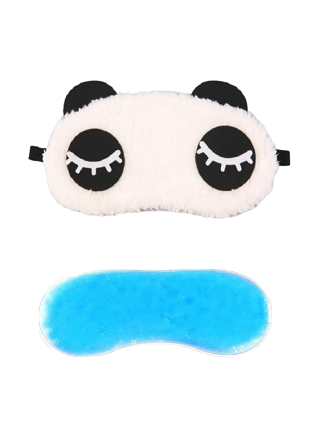 JENNA Panda Eyelash Cute Sleeping Eye Mask With Gel