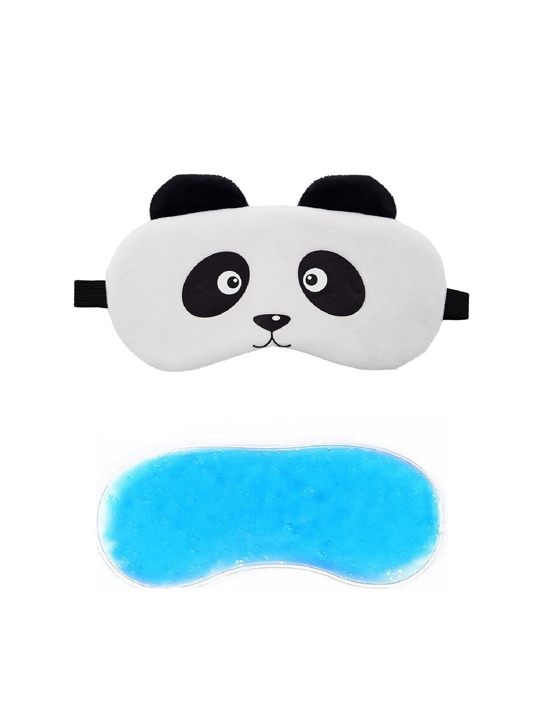 JENNA White Panda Sleeping Eye Mask With Gel