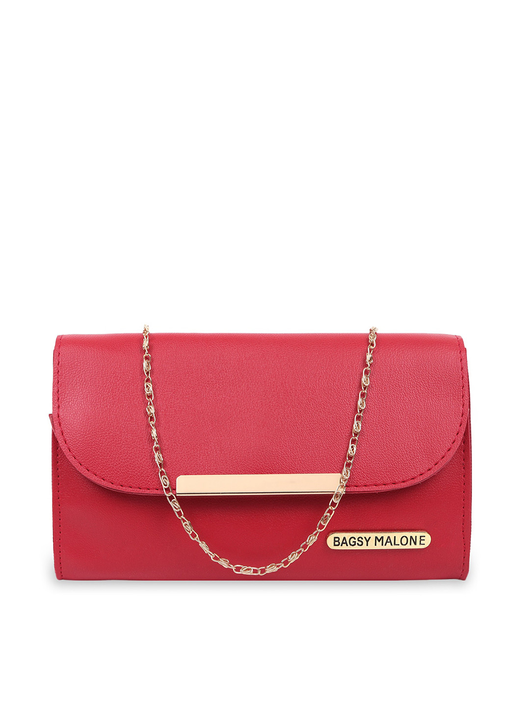 Bagsy Malone Red Envelope Clutch