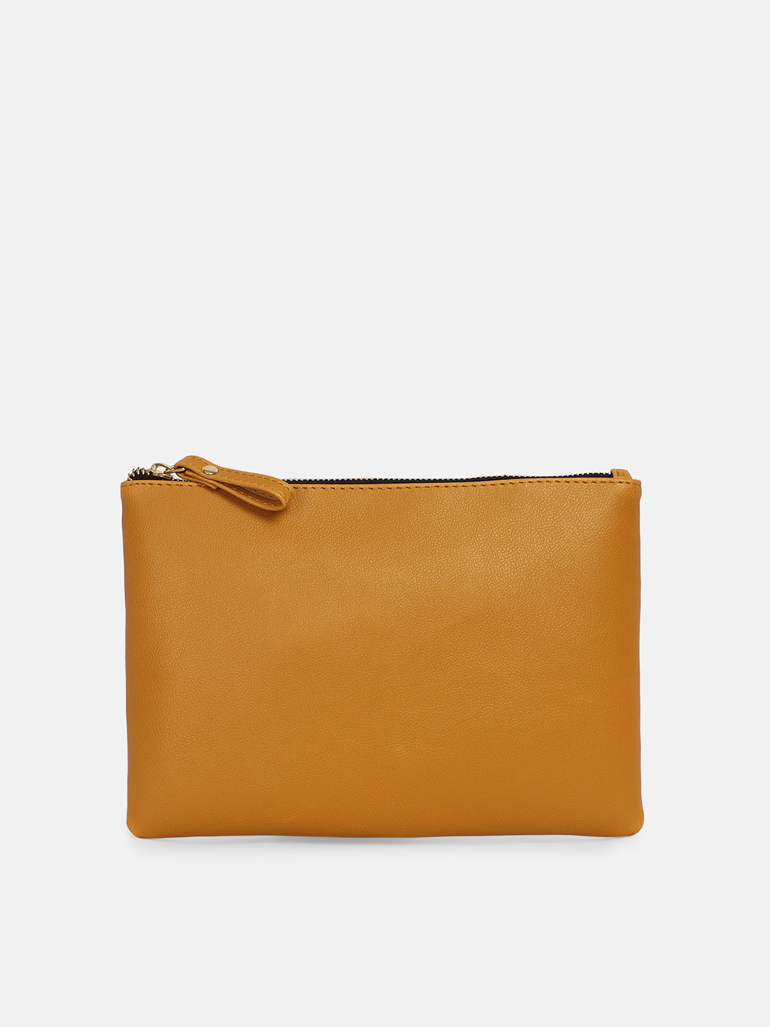 Bagsy Malone Women Yellow & Gold-Toned Purse Clutch