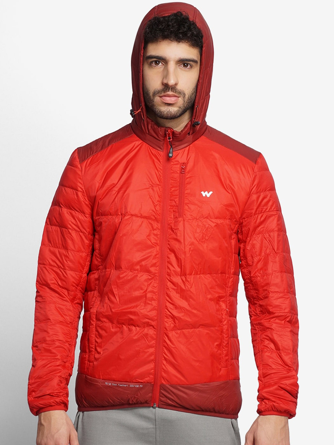 Wildcraft Men Red Insulator Outdoor Open Front Jacket