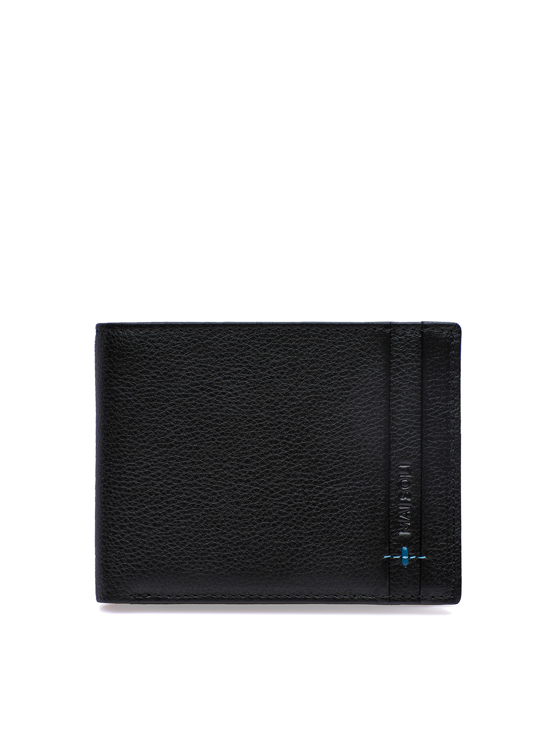 MAI SOLI Men Neo Genuine Leather RFID Protected Two Fold Wallet with Coin Pocket