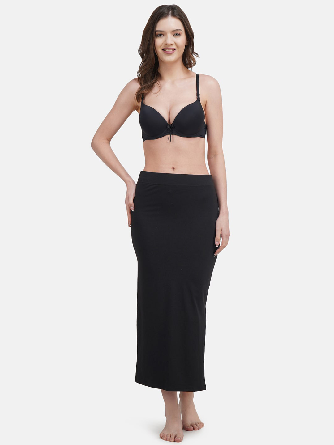 Hill Islands Premium Black Saree Shapewear