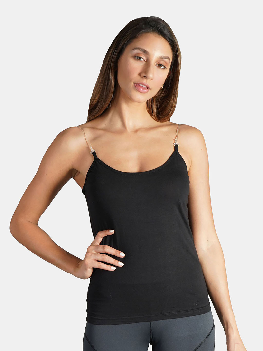RC. ROYAL CLASS Women Black Multiway Camisoles